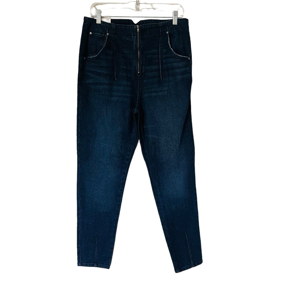 Tinseltown High Rise Skinny Jeans Size 31 Blue NWT - Picture 3 of 11